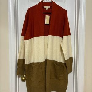 Michael Kors Women’s Basic Sweater | Size XL| Color Sienna